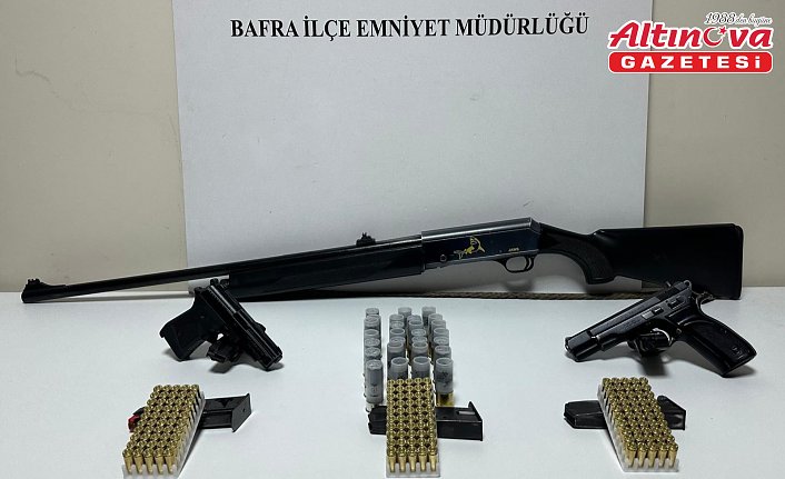 Bafra'da bir kişinin silahla yaralandığı olayla ilgili 3 zanlı yakalandı