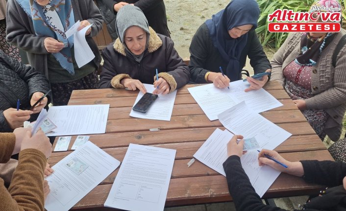 Bafra'da kırsal mahallede KETEM taraması