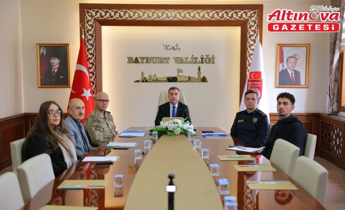 Bayburt'ta “Güvenlik ve Asayiş Bilgilendirme Toplantısı“ yapıldı
