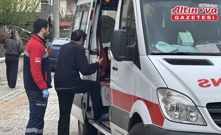 Bolu'da bir kişi, evinin balkonunda çıkan yangına müdahale ederken yaralandı