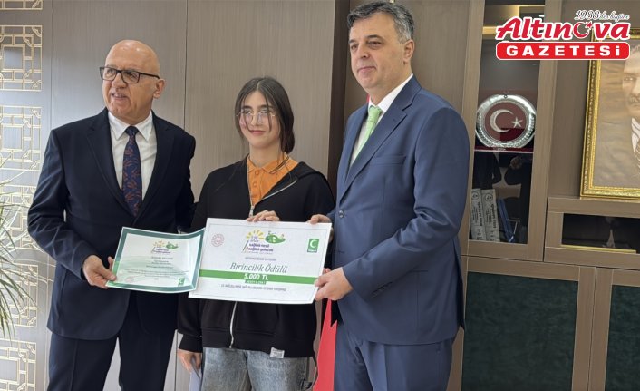 Bolu'da “Sağlıklı Nesil Sağlıklı Gelecek Yetenek Yarışması“nın birincileri ödüllendirildi