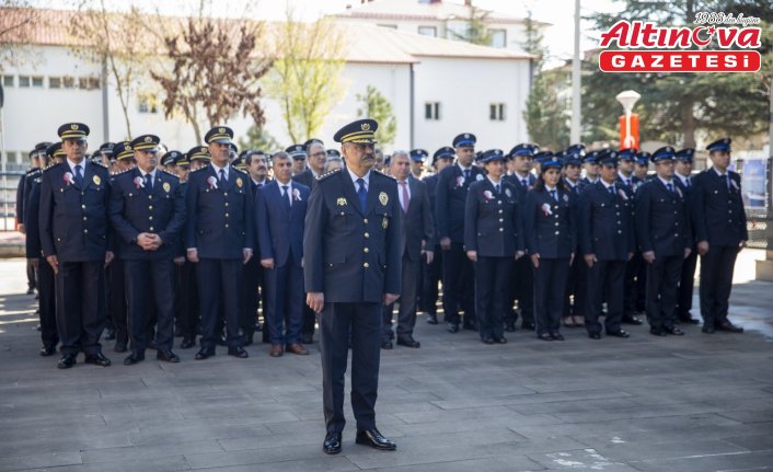 Bolu'da Türk Polis Teşkilatının 180. kuruluş yıl dönümü kutlandı