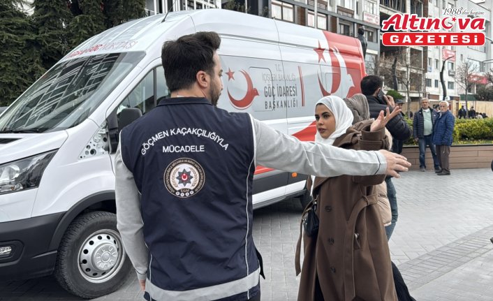 Bolu'da yabancı uyruklu şahıslara yönelik uygulama yapıldı