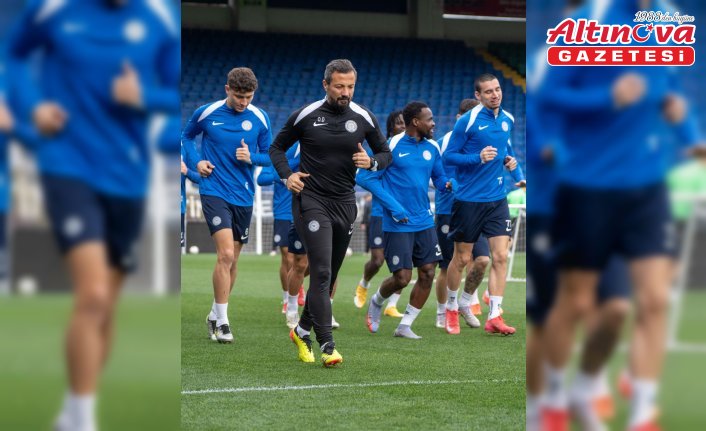 Çaykur Rizespor, Sivasspor maçının hazırlıklarını sürdürdü