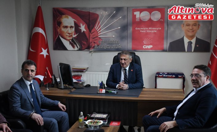 CHP Genel Başkan Yardımcısı Bağcıoğlu, Düzce'de ziyaretlerde bulundu