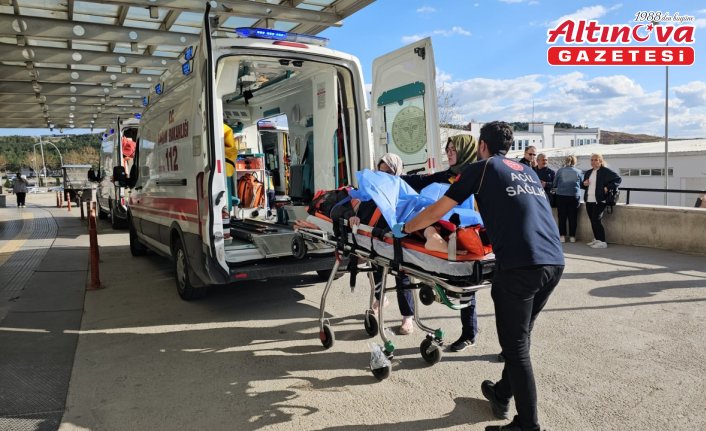 Çorum'da bariyere çarpan motosikletin sürücüsü ağır yaralandı