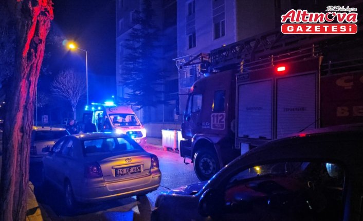 Çorum'da polisin dikkati binada olası doğal gaz patlamasını önledi