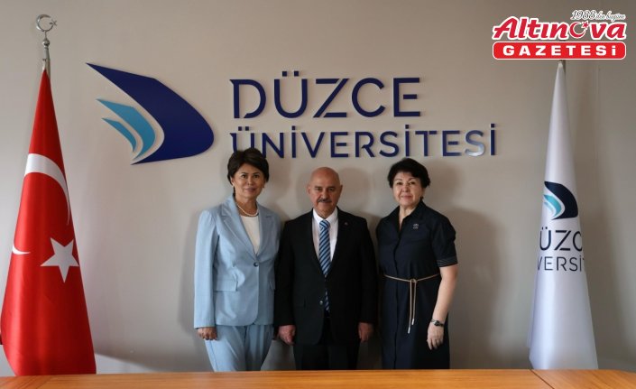 Düzce ve Caspian üniversiteleri arasında işbirliği protokolü