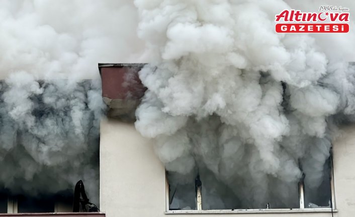 Düzce'de dairede çıkan yangında 1 kişi dumandan etkilendi