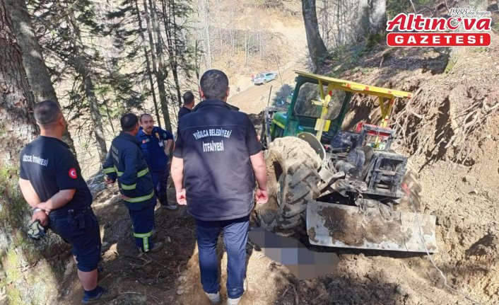 Düzce'de kullandığı traktörün altında kalan kişi öldü