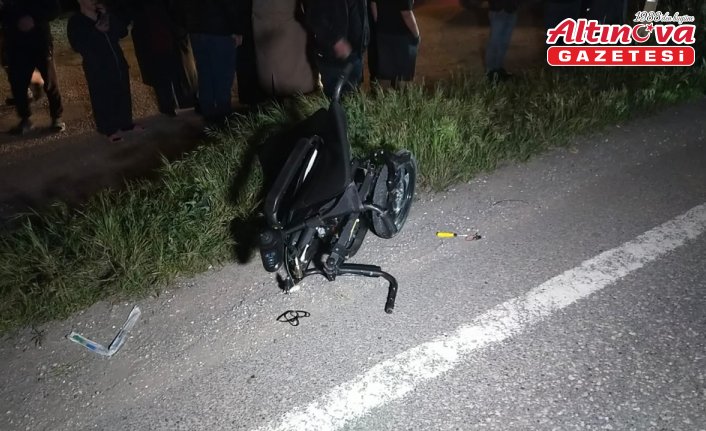 Düzce'de otomobilin çarptığı akülü engelli aracındaki kişi ağır yaralandı