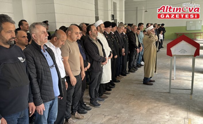 Giresun'da vefat eden Uzman Çavuş Yeren, memleketi Karabük'te defnedildi