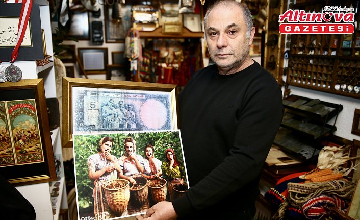 Giresunlu tarih tutkunu, 73 yıl önce tedavüle çıkan 5 Türk lirasındaki fotoğrafın hikayesini anlattı
