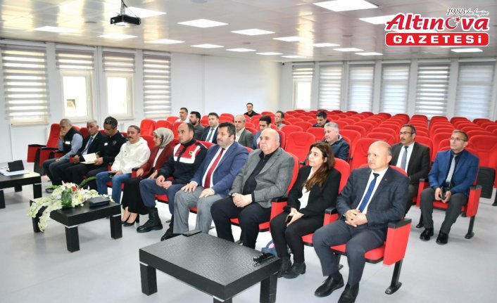 Gümüşhacıköy'de Türkiye Afet Müdahale Planı Toplantısı düzenlendi