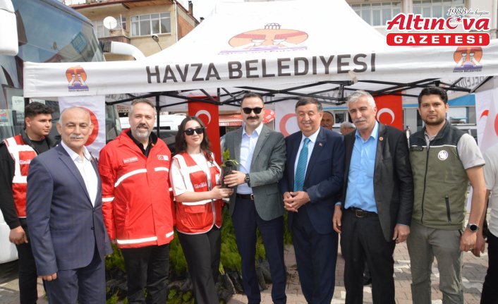 Havza'da kan bağışı kampanyası