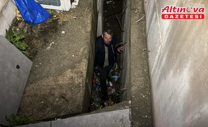 Karabük'te iki duvar arasındaki boşluğa düşen kişiyi AFAD ekipleri kurtardı