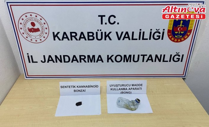 Karabük'te uyuşturucu operasyonunda 3 şüpheli yakalandı