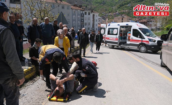 Kastamonu'da duvara çarpan tırdaki 2 kişi yaralandı