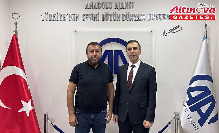 Kastamonu İl Basın ve Halkla İlişkiler Müdürü Nalbant, AA Kastamonu Bürosu'nu ziyaret etti