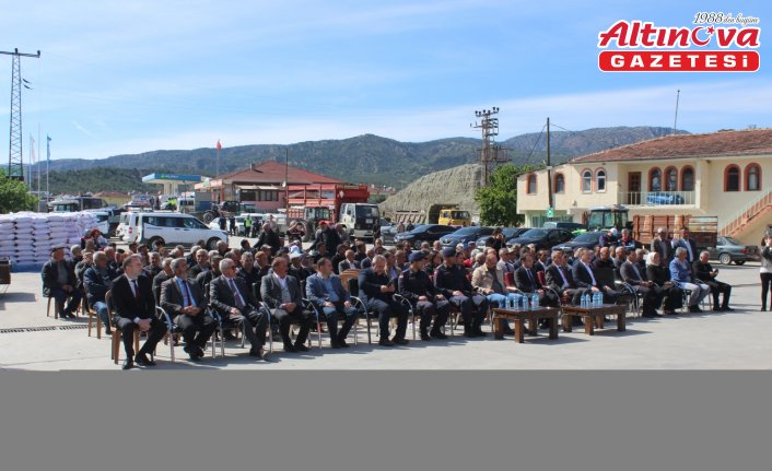 Kastamonu'da 212 çiftçiye 52 ton çeltik tohumu dağıtıldı