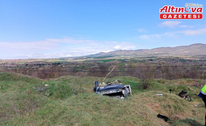 Kastamonu'da devrilen otomobilin sürücüsü hayatını kaybetti