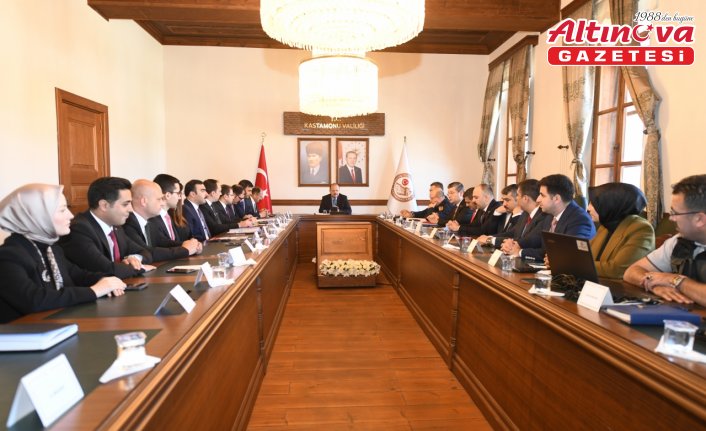 Kastamonu'da “İl Güvenlik ve Asayiş Koordinasyonu“ toplantısı düzenlendi