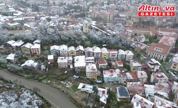 Kastamonu'da kar etkili oldu