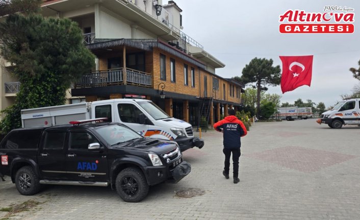 Kastamonu'dan İstanbul'a 2 araç ile 6 AFAD personeli görevlendirildi