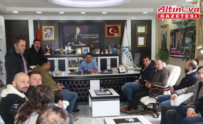 Maçka Belediye Başkanı Koçhan, Hamsiköy esnafıyla görüştü