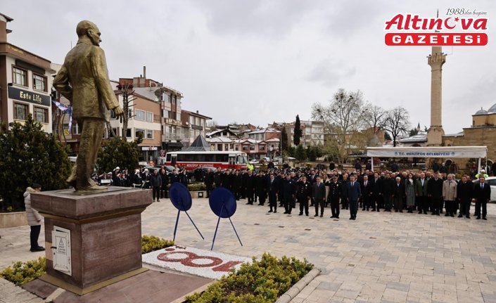 Merzifon’da Türk Polis Teşkilatının 180. kuruluş yıl dönümü kutlandı