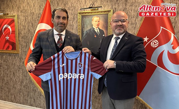 MÜSİAD Trabzon Şube Başkanı İskenderoğlu'ndan Trabzonspor'a ziyaret