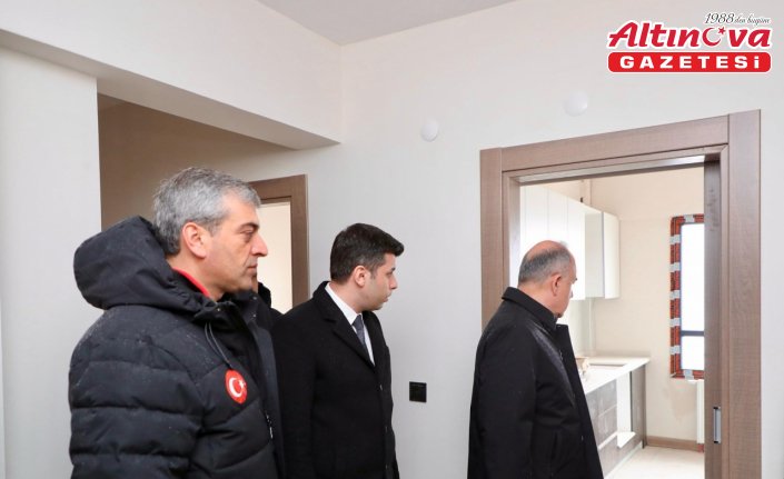Ordu Valisi Erol, Aybastı'da afet konutlarını inceledi