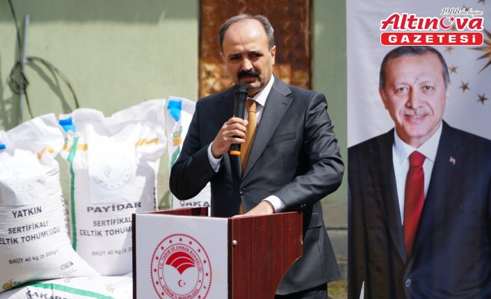 Osmancık’ta çeltik üreticilerine yüzde 50 hibe destekli yerli tohum dağıtıldı