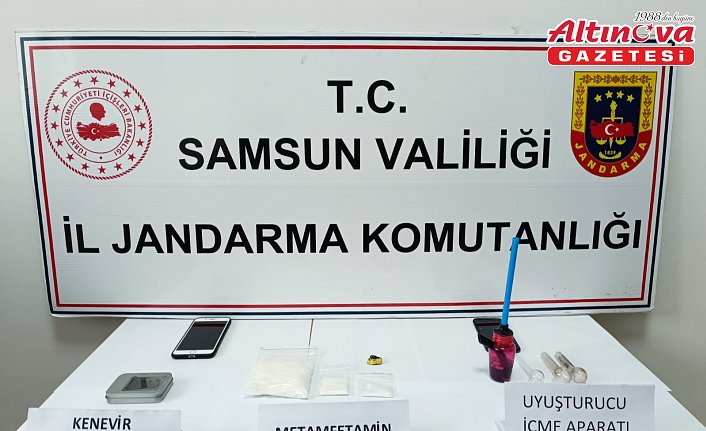 Samsun'da uyuşturucu operasyonunda 1 zanlı yakalandı