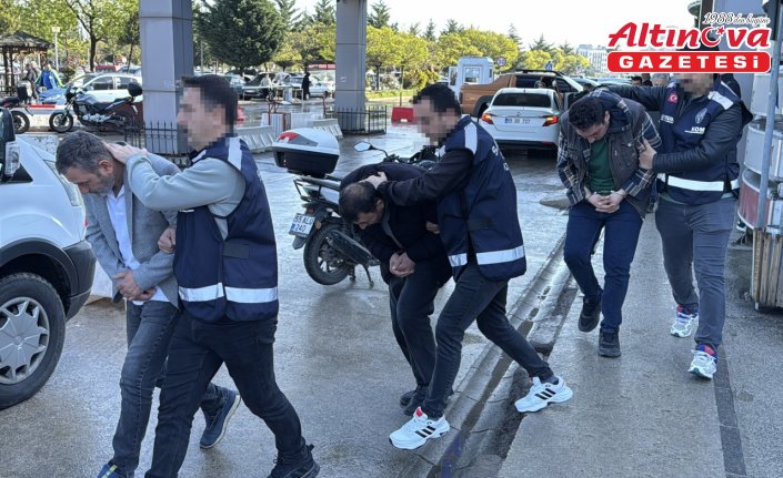 Samsun ve Amasya'da kaçak silah ticareti operasyonunda yakalanan 2 zanlı tutuklandı