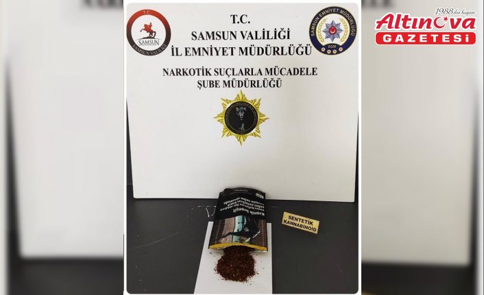 Samsun'da düzenlenen uyuşturucu operasyonunda 6 zanlı yakalandı