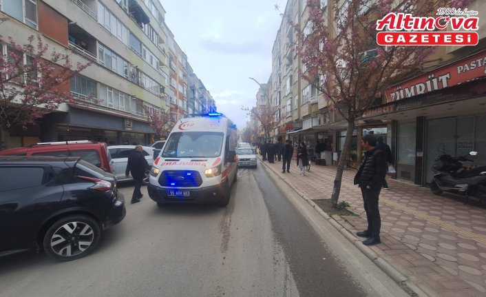 Bafra'da klima tamiri yapan kişi yüksekten düşerek ağır yaralandı