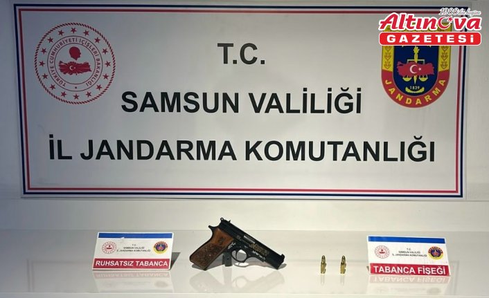 Bafra’da silahla darbettiği kişiyi kaçırmaya çalışan zanlı yakalandı