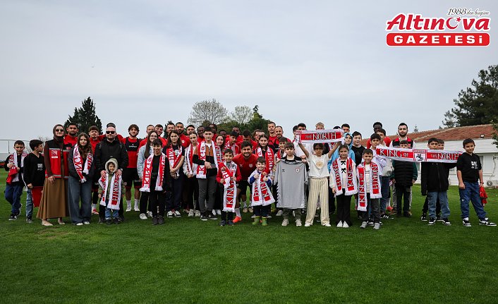 Samsunspor, devlet himayesindeki çocukları ağırladı