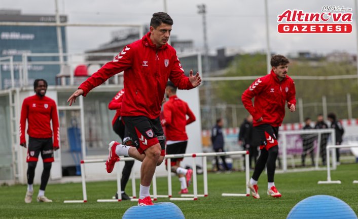 Samsunspor, Galatasaray maçı hazırlıklarını sürdürdü