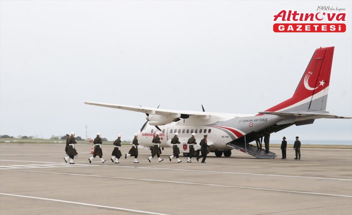 Şehit Piyade Uzman Onbaşı Day, memleketi Trabzon'da son yolculuğuna uğurlandı