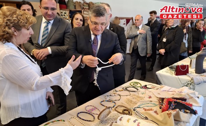 Sinop fotoğrafları ve yöresel el sanatları sergisi açıldı