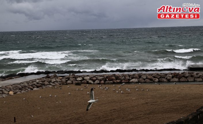 Sinop’ta fırtınanın saatteki hızı 50 kilometreye ulaştı