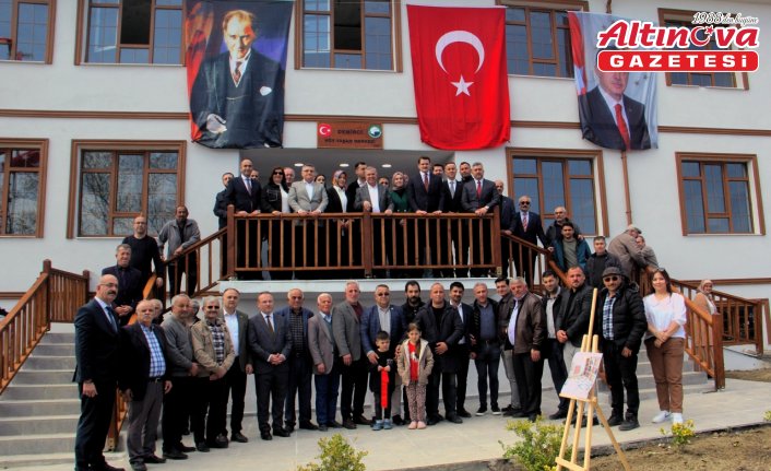 Sinop'ta köylerde atıl duran binalar köy yaşam merkezine dönüştürüldü