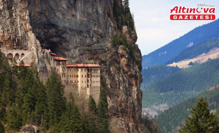 Sümela Manastırı, bayram tatilinde 13 bin 826 ziyaretçi çekti