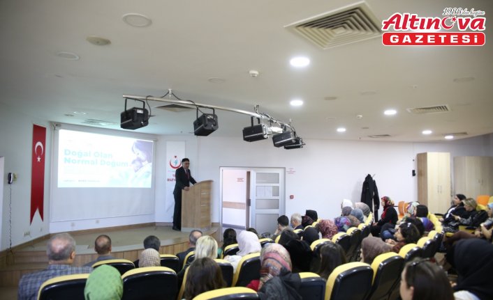 Tokat'ta “Doğal Olan Normal Doğum“ eğitimi yapıldı