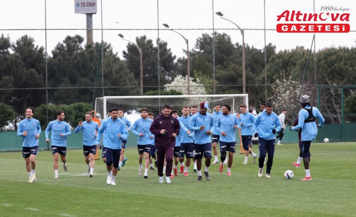 Trabzonspor, Fenerbahçe maçının hazırlıklarına başladı