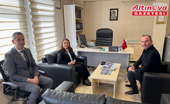 Vali Arslan'dan Anadolu Ajansı Bartın Bürosu'na ziyaret