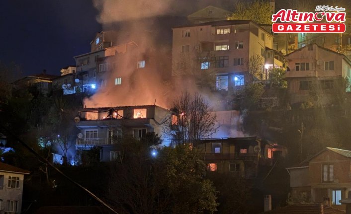 Zonguldak'ta iki katlı binada çıkan yangında 1 kişi öldü