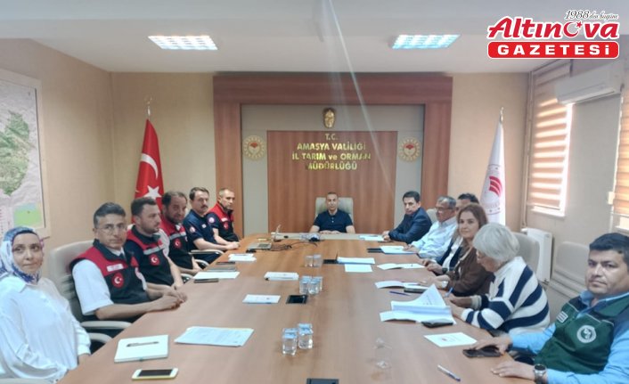 Amasya’da 2026-2028 dönemi ''Bitkisel Üretim Planlaması'' toplantısı gerçekleştirildi